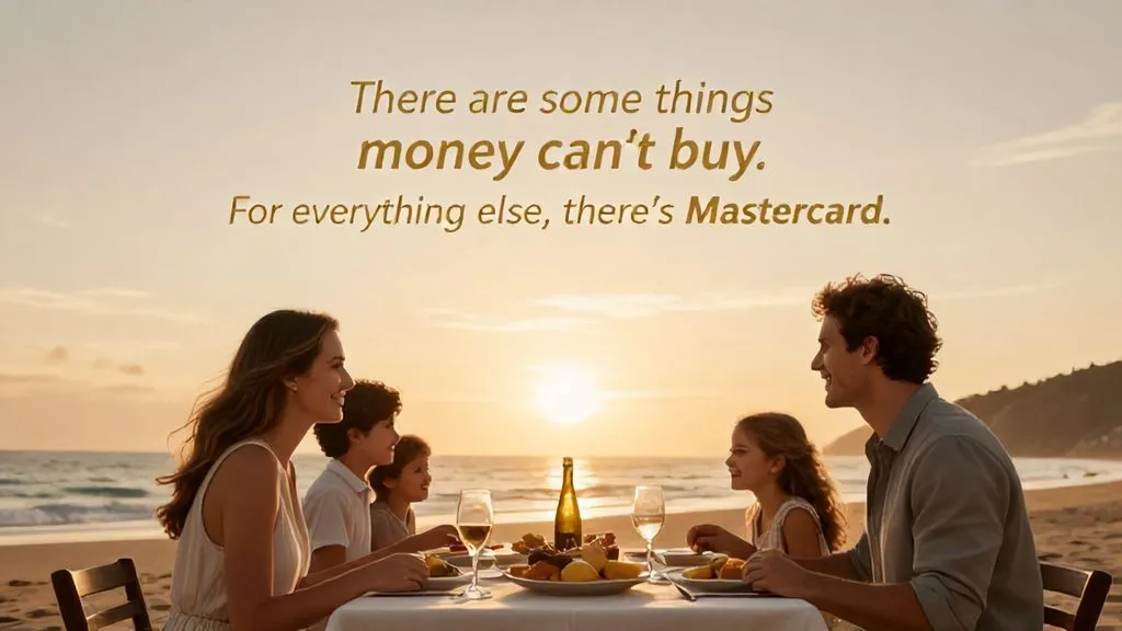 Slogan of Mastercard